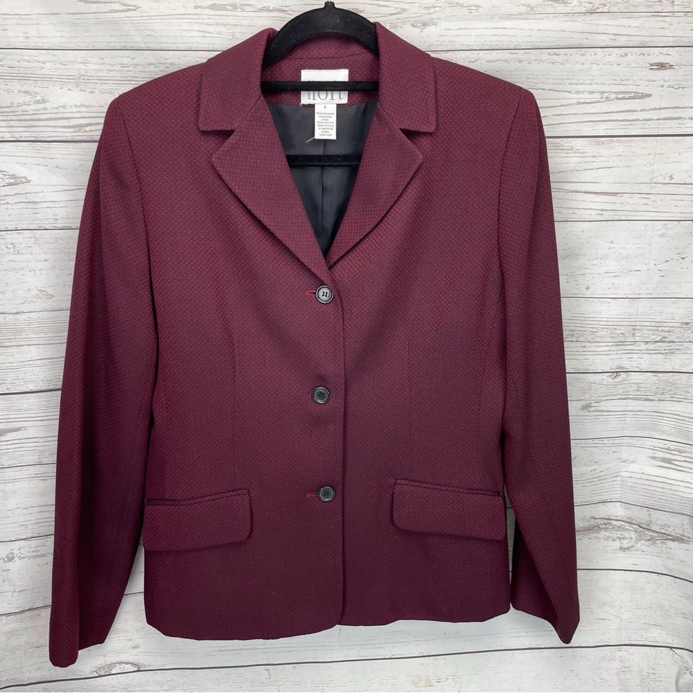 Ann Taylor Lined Blazer Jacket Coat sz 8